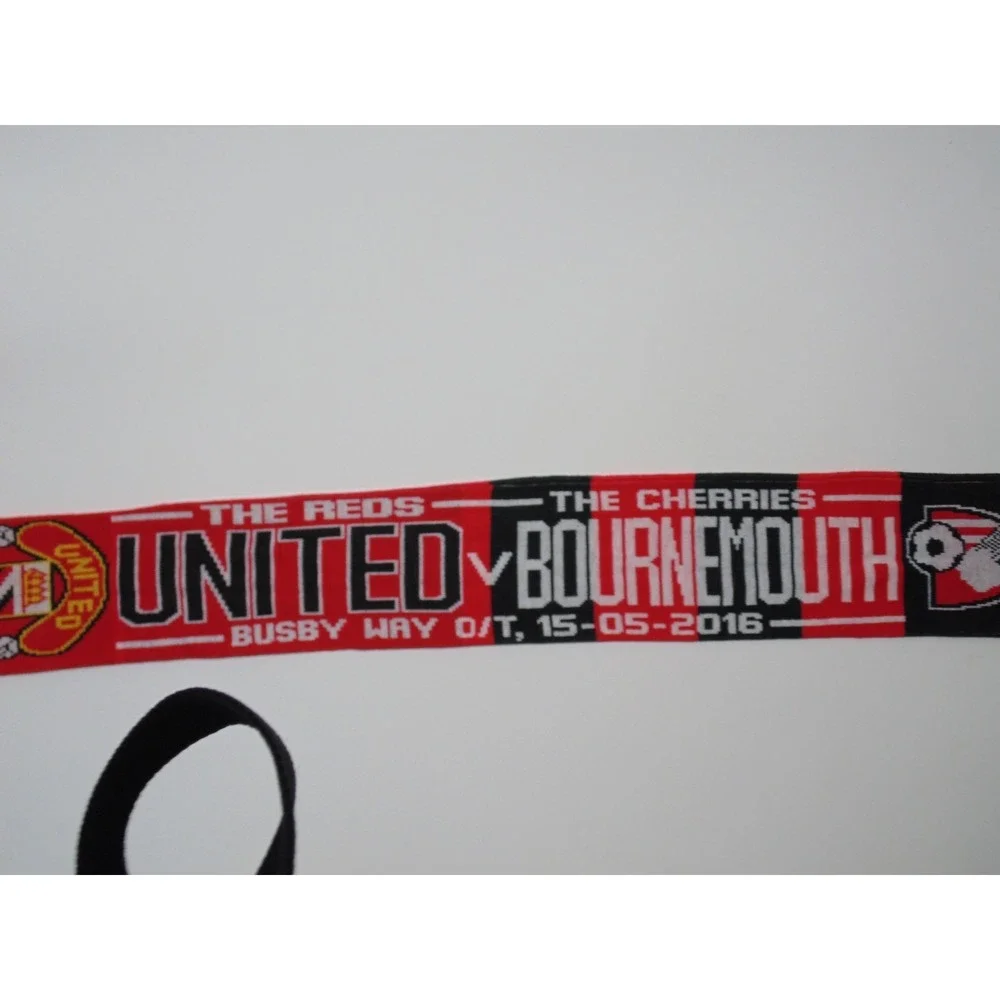 Manchester Reds United : Bournemouth Cherries‎ May 15, 2016 Busby Way O/T Scarf